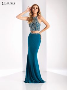 Clarisse 2 piece prom dress style 3006